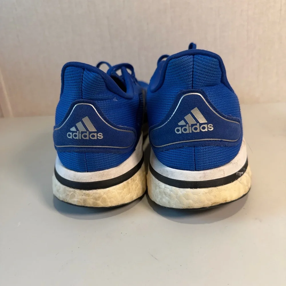 Adidas Supernova Shoes‎ Men's Sized 12.5 Kansas Jayhawks Team Issued Blue EUC